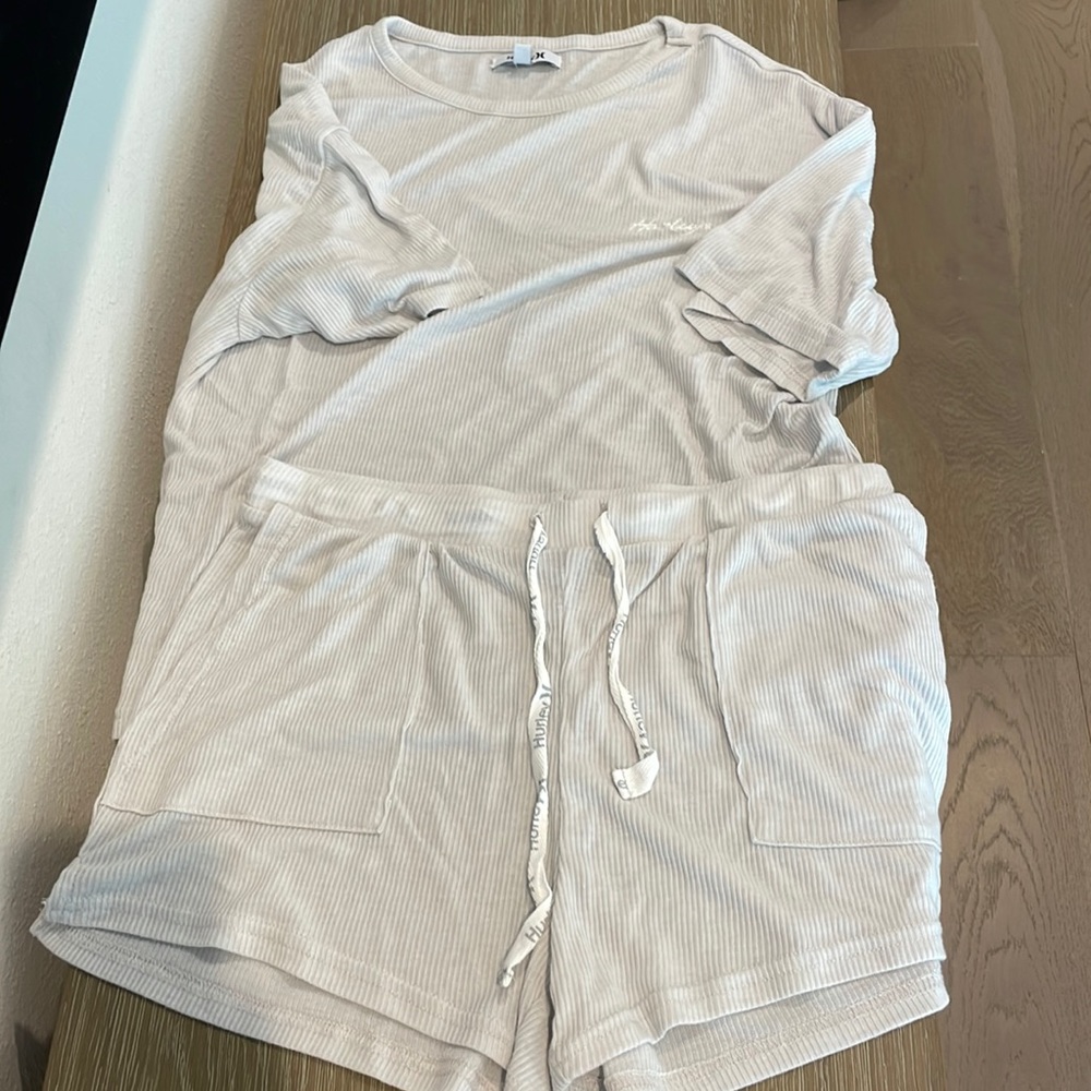 Women’s Hurley Ribbed Sleep Set